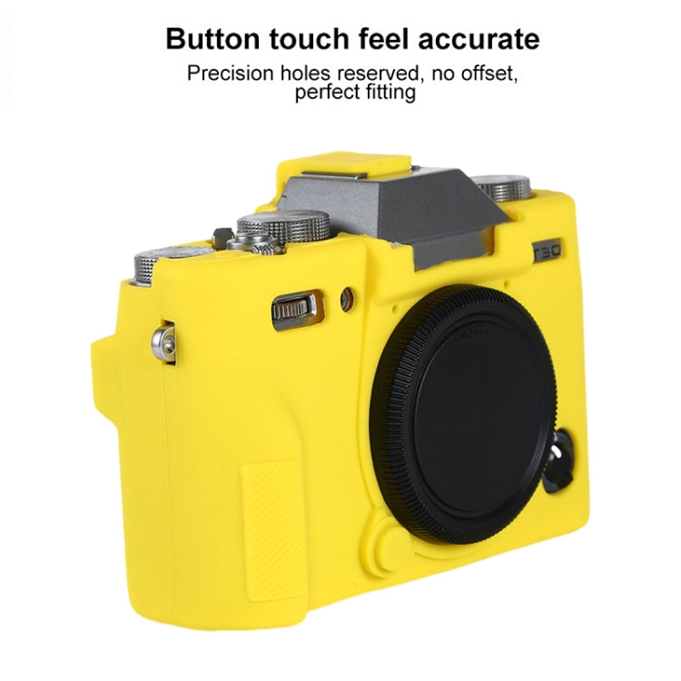For FUJIFILM X-T30 II Soft Silicone Protective Case(Yellow) - free shipping - PMC TechLife - Order now!