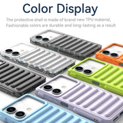 For Redmi K70 Capsule Series Candy Color TPU Phone Case(Transparent Grey)