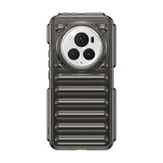 For Honor Magic6 Pro Capsule Series Candy Color TPU Phone Case(Transparent Grey)