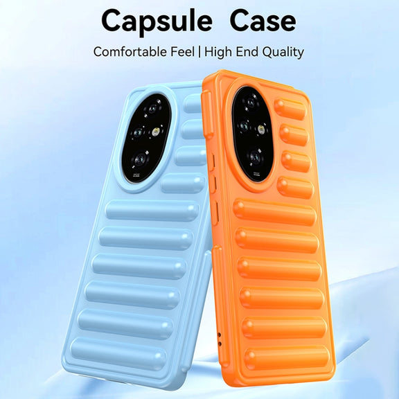 For Honor Magic6 Pro Capsule Series Candy Color TPU Phone Case(Orange)