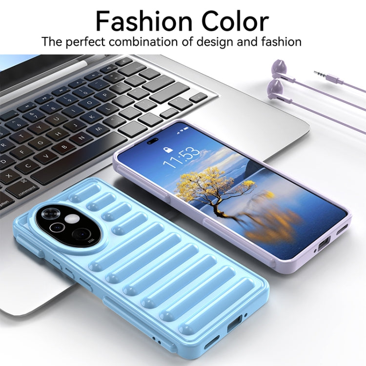 For Honor Magic6 Pro Capsule Series Candy Color TPU Phone Case(Purple)