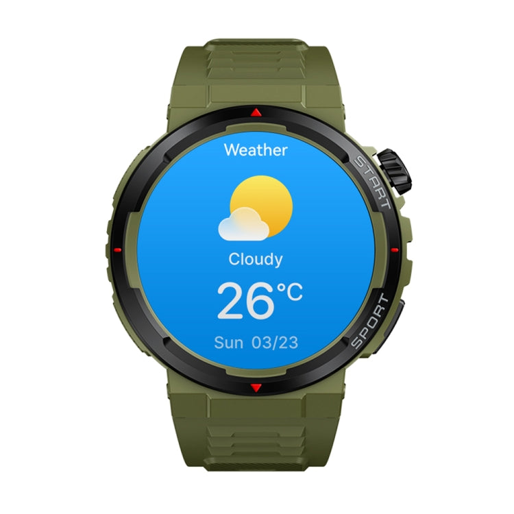 Zeblaze Ares 3 Plus 1.43 inch Fitness & Wellness Smart Watch Supports 24H Health Monitoring(Wild Green) - free shipping - PMC Jewellery - Order now!