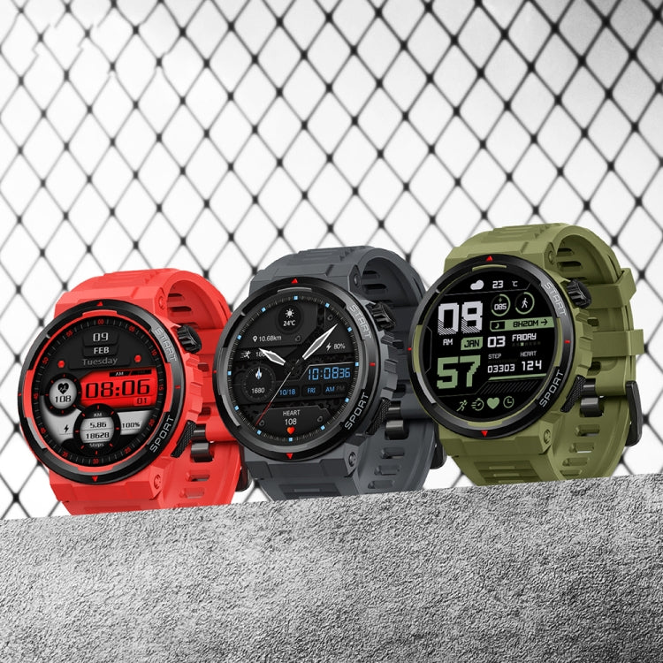 Zeblaze Ares 3 Plus 1.43 inch Fitness & Wellness Smart Watch Supports 24H Health Monitoring(Wild Green) - free shipping - PMC Jewellery - Order now!