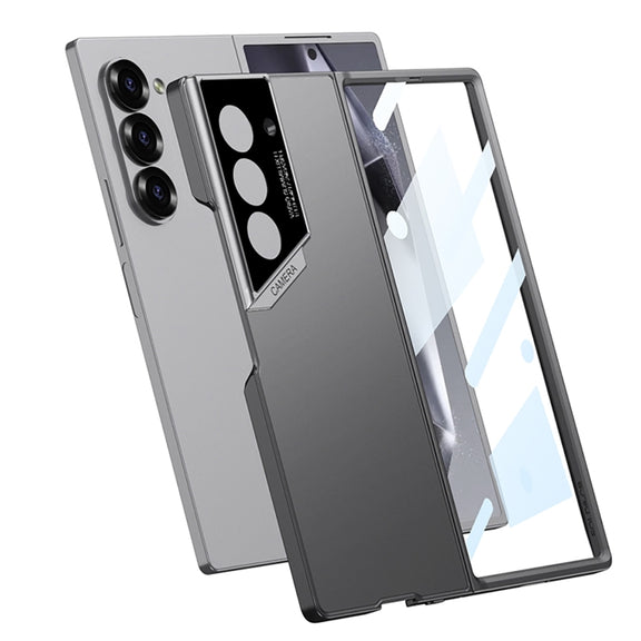 For Samsung Galaxy Z Fold6 GKK Integrated Ultra-thin Raptor Full Coverage Phone Case(Black)