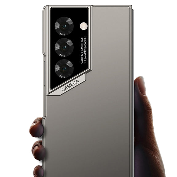 For Samsung Galaxy Z Fold6 GKK Integrated Ultra-thin Raptor Full Coverage Phone Case(Black)