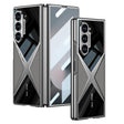 For Samsung Galaxy Z Fold6 GKK Integrated Leather Electroplating Supersonic Speed Shockproof Phone Case(Mountain Gray) - free shipping - PMC Jewellery - Order now!