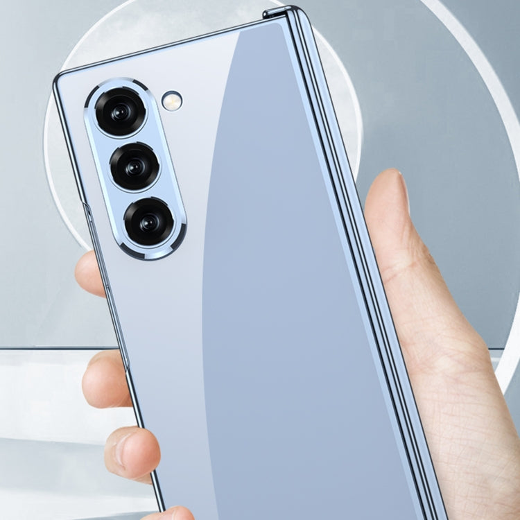 For Samsung Galaxy Z Fold6 GKK Integrated Magnetic Fold Electroplating Phantom Phone Case(Blue) - free shipping - PMC Jewellery - Order now!