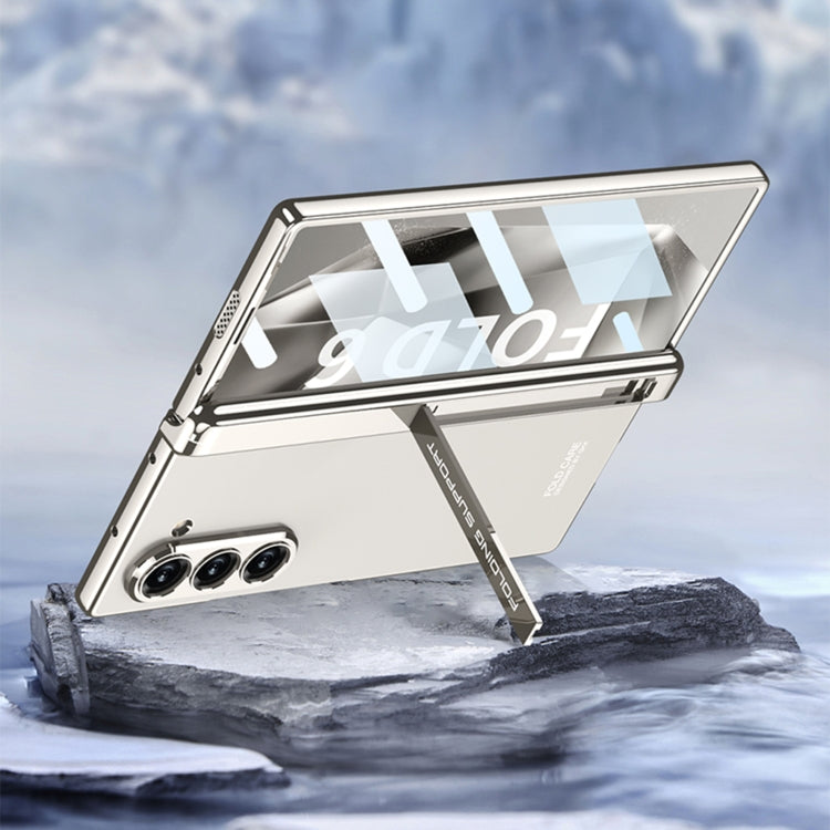 For Samsung Galaxy Z Fold6 GKK Integrated Magnetic Fold Electroplating Phantom Phone Case(Blue) - free shipping - PMC Jewellery - Order now!