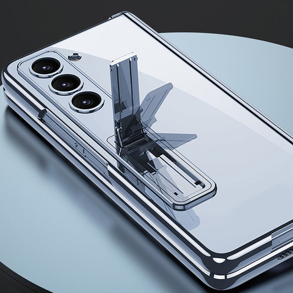 For Samsung Galaxy Z Fold6 GKK Integrated Magnetic Fold Hinge Phantom Phone Case(Black)