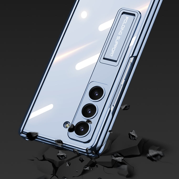 For Samsung Galaxy Z Fold6 GKK Integrated Magnetic Fold Hinge Phantom Phone Case(Black)