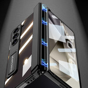 For Samsung Galaxy Z Fold6 GKK Integrated Magnetic Fold Hinge Phantom Phone Case(Titanium Gray)