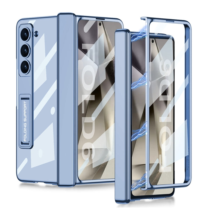 For Samsung Galaxy Z Fold6 GKK Integrated Magnetic Fold Hinge Phantom Phone Case(Blue) - free shipping - PMC Jewellery - Order now!
