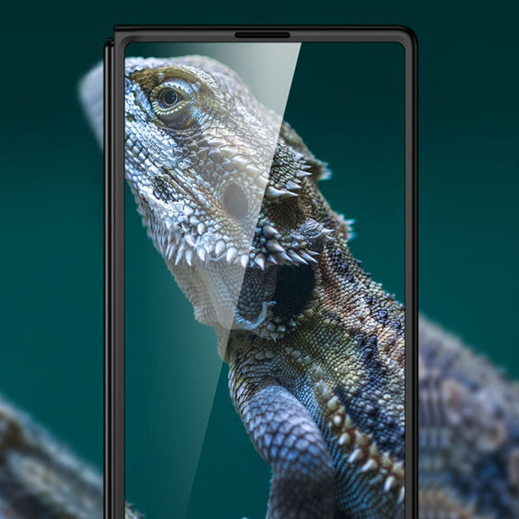For Samsung Galaxy Z Fold6 GKK Integrated Electroplating Phantom Full Coverage Phone Case(Transparent)