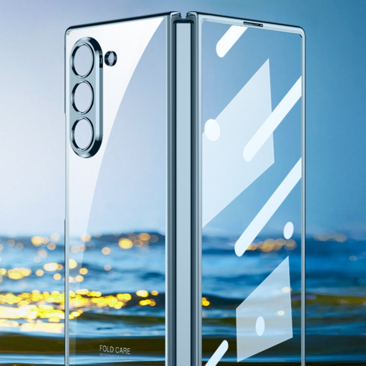 For Samsung Galaxy Z Fold6 GKK Integrated Electroplating Phantom Full Coverage Phone Case(Green) - free shipping - PMC Jewellery - Order now!
