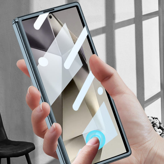For Samsung Galaxy Z Fold6 GKK Integrated Electroplating Phantom Full Coverage Phone Case(Black)