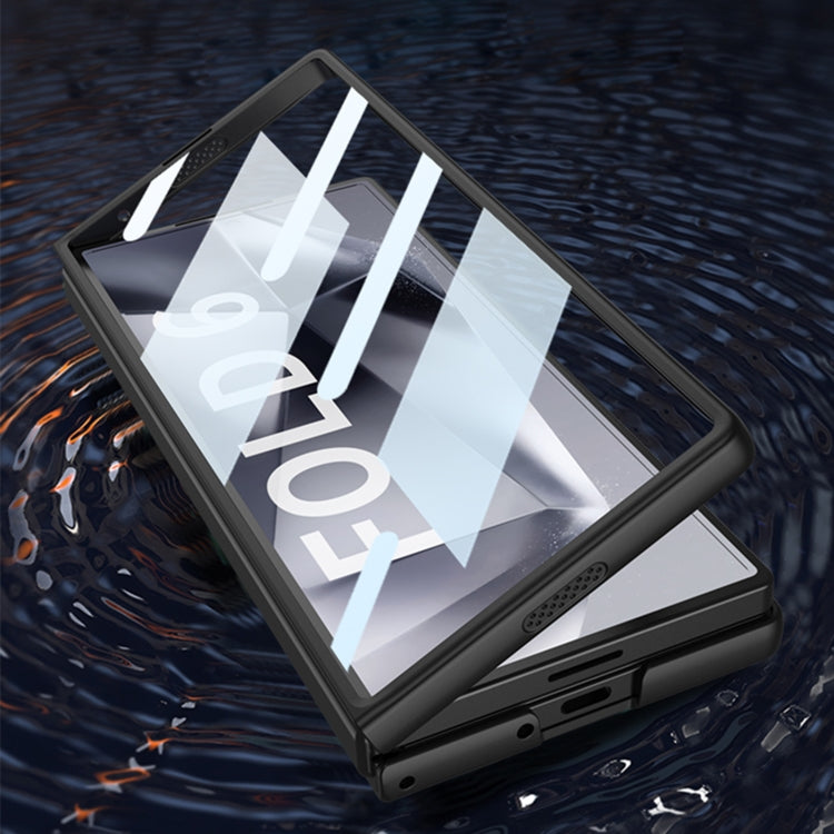 For Samsung Galaxy Z Fold6 GKK Integrated Electroplating Telescope Full Coverage Phone Case(Black)