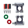 Car Positive & Negative Battery Connector Zinc Alloy Battery Clamp with 4pcs SC Terminals - free shipping - PMC TechLife - Order now!