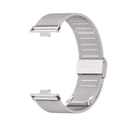 For Huawei Watch Fit3 MIJOBS Milan Buckle Stainless Steel Watch Band(Silver)
