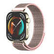 For Huawei Watch Fit3 MIJOBS Breathable Nylon Loop Watch Band(Pink Sand Light Gold) - free shipping - PMc TechLife - Order now!
