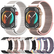 For Huawei Watch Fit3 MIJOBS Breathable Nylon Loop Watch Band(Black)