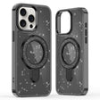 For iPhone 16 Pro Glitter Ring Holder MagSafe Phone Case(Black) - iPhone 16 Pro Cases by PMC TechLife | Online Shopping South Africa | PMC TechLife | Buy Now Pay Later Mobicred