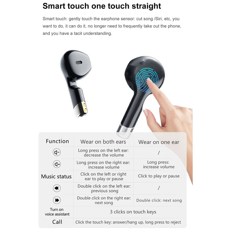 D8 Pro 2.01 inch 2 in 1 Bluetooth Earphone Steel Strap Smart Watch, Support NFC with Cover(Black) - Smart Watches by PMC TechLife | Online Shopping South Africa | PMC TechLife | Buy Now Pay Later Mobicred