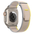 For Apple Watch Ultra 2 49mm Dual-Section Loop Nylon Watch Band(Yellow Beige) - Watch Bands by PMC TechLife | Online Shopping South Africa | PMC TechLife | Buy Now Pay Later Mobicred