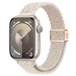 For Apple Watch Series 5 40mm Slim Magnetic Buckle Nylon Braided Watch Band(Spring Sakura) - free shipping - PMc TechLife - Order now!