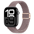 For Apple Watch Series 10 42mm Slim Magnetic Buckle Nylon Braided Watch Band(Smoke Purple) - free shipping - PMc TechLife - Order now!