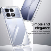 For Redmi K70 Ultra Armor Clear TPU Hard PC Phone Case(Matte Black)