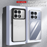 For Redmi K70 Ultra Armor Clear TPU Hard PC Phone Case(Clear)
