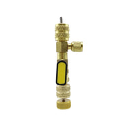 36pcs / Set T6 Air Conditioning Valve Core Remover Installer Tool with Dual Size SAE 1/4 and 5/16 Ports(Gold)