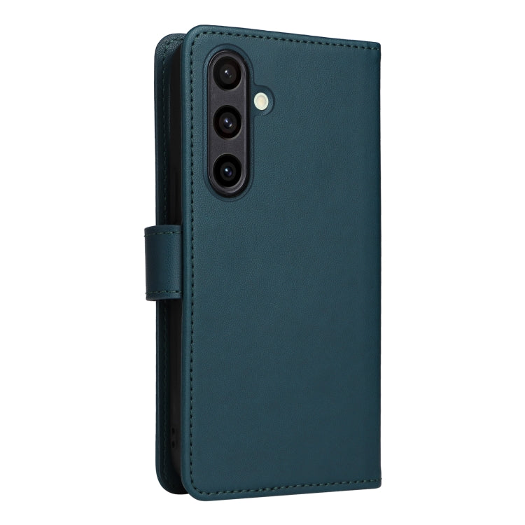 For Samsung Galaxy S24 FE 5G BETOPNICE BN-005 2 in 1 Detachable Imitate Genuine Leather Phone Case(Blue)