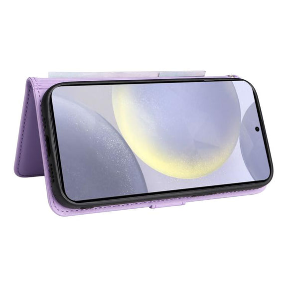 For Samsung Galaxy S25+ 5G BETOPNICE BN-005 2 in 1 Detachable Imitate Genuine Leather Phone Case(Light Purple)