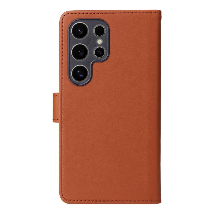 For Samsung Galaxy S25 Ultra 5G BETOPNICE BN-005 2 in 1 Detachable Imitate Genuine Leather Phone Case(Brown) - Galaxy S25 Ultra 5G Cases by BETOPNICE | Online Shopping South Africa | PMC Jewellery | Buy Now Pay Later Mobicred