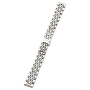For Garmin Lily 2 Seven-beads 14mm Stainless Steel Watch Band(Silver)
