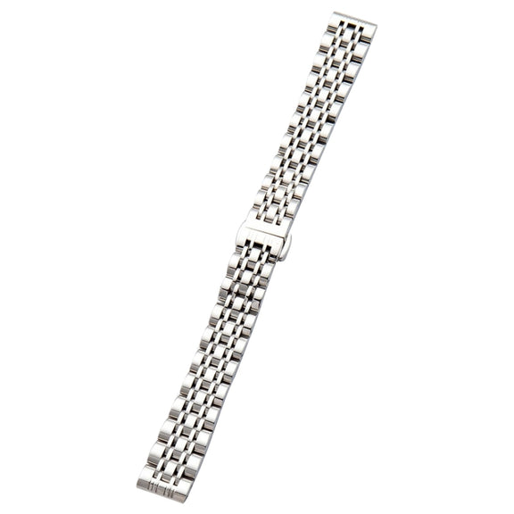 For Garmin Lily 2 Seven-beads 14mm Stainless Steel Watch Band(Silver)