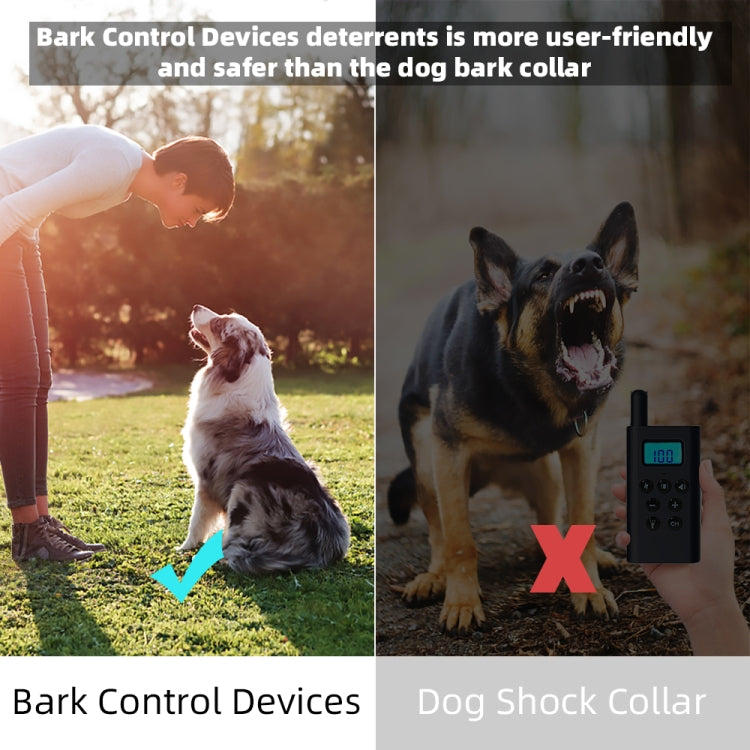 Outdoor Powerful Ultrasonic Bark Stopper Dog Training Device(Black) - Training Aids by PMC TechLife | Online Shopping South Africa | PMC TechLife | Buy Now Pay Later Mobicred