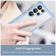 For Samsung Galaxy S25 Ultra 5G Colorful Series Acrylic Hybrid TPU Phone Case(Blue)