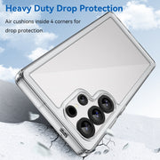 For Samsung Galaxy S25 Ultra 5G Colorful Series Acrylic Hybrid TPU Phone Case(Transparent)