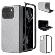 For Google Pixel 9 Pro Fold Diamond Frame Edge Full Coverage Phone Case(Jewel Silver) - Google Cases by PMC TechLife | Online Shopping South Africa | PMC TechLife | Buy Now Pay Later Mobicred