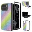 For Google Pixel 9 Pro Fold Diamond Frame Edge Full Coverage Phone Case(Rainbow Diamond) - Google Cases by PMC TechLife | Online Shopping South Africa | PMC TechLife | Buy Now Pay Later Mobicred