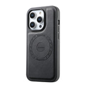 For iPhone 15 Pro Max Denior A13 Skin Feel MagSafe Phone Case(Black)