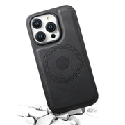 For iPhone 16 Pro Denior A13 Skin Feel MagSafe Phone Case(Black)