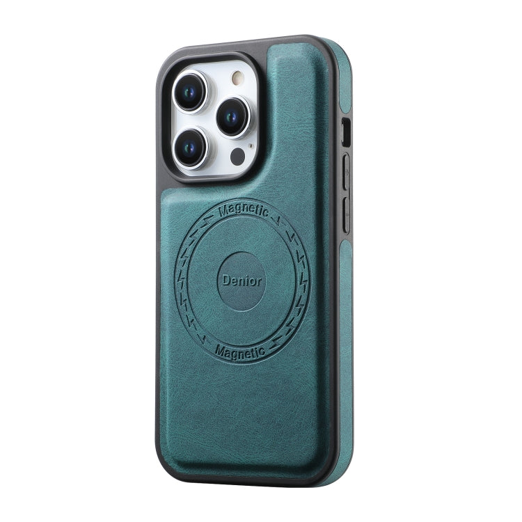 For iPhone 16 Pro Max Denior A13 Skin Feel MagSafe Phone Case(Blue)