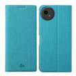 For Sharp Aquos Wish4 ViLi DMX Series TPU + PU Leather Magnetic Phone Case(Blue) - More Brand by ViLi | Online Shopping South Africa | PMC TechLife | Buy Now Pay Later Mobicred