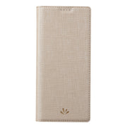 For Sharp Aquos Wish4 ViLi DMX Series TPU + PU Leather Magnetic Phone Case(Gold)