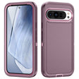 For Google Pixel 9 Life Waterproof Rugged PC + Silicone Phone Case(Purple + Pink) - Google Cases by PMC TechLife | Online Shopping South Africa | PMC TechLife | Buy Now Pay Later Mobicred