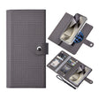 For Samsung Galaxy S24 Ultra 5G ViLi GHA-C Series RFID MagSafe Magnetic Flip Leather Phone Case(Grey) - Galaxy S24 Ultra 5G Cases by ViLi | Online Shopping South Africa | PMC TechLife | Buy Now Pay Later Mobicred