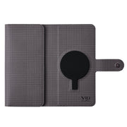 For Samsung Galaxy S24 Ultra 5G ViLi GHA-C Series RFID MagSafe Magnetic Flip Leather Phone Case(Grey)